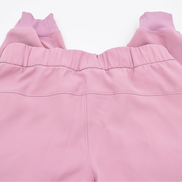 LULULEMON On The Fly Mid Rise Joggers Pink Taupe Size 6 - Picture 11 of 13